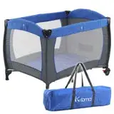 在飛比找遠傳friDay購物優惠-KOOMA 安全嬰兒床(具遊戲功能)(海軍藍)