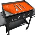 91x52cm Silicone Griddle Mat w/Handle BBQ for Blackstone Griddle Mat Food Grade