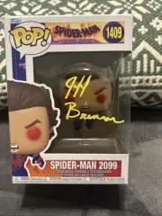 Spider Man 2099 Funko Pop Signed By Artist Jeff Brennan #1409