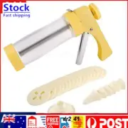 Cookie Press Gun Biscuit Maker with 16 Shape Discs & 6 Icing Tips Baking Kit,㊉