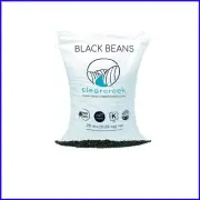 Vegan-Friendly Non-GMO 25 lb Washington Black Beans - Quick Cooking & Delicious