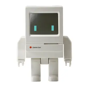 特賣-經典復古蘋果麥金塔電腦機器人classicbot桌面擺件潮玩默認最小規格價錢  其它規格請諮詢客服