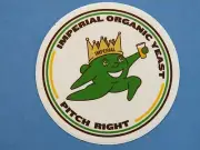 Beer Collectible STICKER: IMPERIAL Organic Yeast for Beer ~ Portland, OREGON