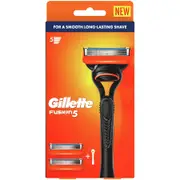 Gillette Fusion Razor Handle + 2 Cartridges