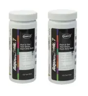 (2pack!) AquaChek 7-Way 100 Count Pool Water Test Strips 551236 Hach