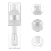 Powder Container with Locking Nozzle for Talcum and Loose Powder