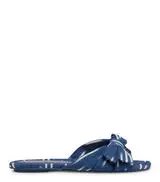 SOFIA SLIDE in INDIGO/NATURAL for Women