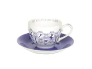 English Ladies Rapunzel - Colour Story Cup And Saucer - Tea Set
