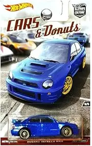[Hot Wheels] CAR Culture, Cars & Donuts Series, Blue Subaru Impreza WRX 5/5