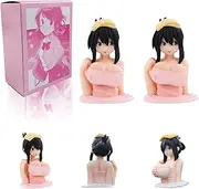 Shaking Chest Car Ornaments, Bobbleheads for Car Dashboard, Car Dashboard Decorations, Kawaii Action Model Doll for Room Desktop Car Dashboard (2PCS)