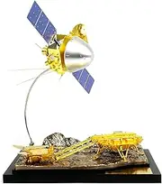 1/30 Scale China Tianwen-1 Mars Rover Exploration Spacecraft Model Alloy Aviation Satellite Model Diecast Plane Model for Collection