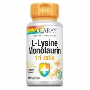 L-Lysine Monolaurin Immune Supplement 1:1 Ratio for Immune System Function