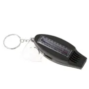 4 In 1 Outdoor Survival Whistle Compass Magnifying Thermometer & Keychain shzk