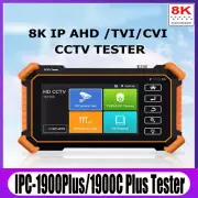 4inch 8K IPC-1900 Plus IP Camera Tester PoE WIFI AHD CVI TVI CCTV Tester Monitor