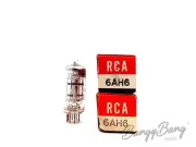 2 Vintage RCA 6AH6/CV2521/6F36 Miniature Sharp-Cutoff Pentode Tube - BangyBang T