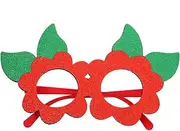[MOBUTOFU] Hawaii Party Glasses with Floral Design Stylish Eyewear for Luau and Summer Photo Booth Fun Durable and Easy to Wear for Tropical Themed Events