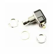 SPST Momentary Soft Touch Push Button Electric Guitar Stomp Foot Pedal Switch M8