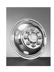Workhorse 16" 8 lug motorhome hubcaps rv simulators front piece snap on stainles