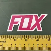 pink fox racing sticker Surfing