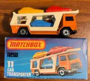 1978 Matchbox Superfast #11 Car Transporter NIB Made in England Free Shipping