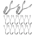 10Pcs Garage Workshop Storage Rack Pegboard Plate Hook Walls Coat Key Holder