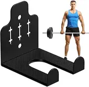 Barbell Wall Holder - Vertical Barbell Rack - Heavy-duty Non-slip Metal Dumbbell Shelf For Small Space Commercial Fitness Centers