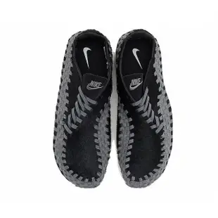 【NIKE 耐吉】Air Footscape Woven 女鞋 黑 灰 馬毛 編織 休閒鞋 經典(FB1959-001)