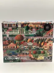 Buffalo Games Puzzle Labor Day In Bungalowville 1000pc Charles Wysocki Sealed