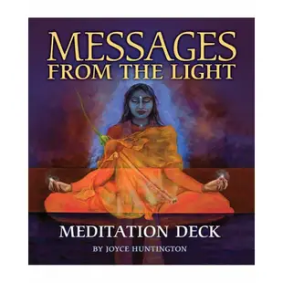 光之冥想神諭訊息卡,贈中文翻譯｜Messages From The Light Meditation【左西】