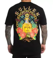 Sullen Clothing "Jugos Creativos" Premium Mens tee Art Collective tattoo black