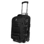 Granite Gear Water-Resistant Wheeled Duffle With Backpack & Waist Strap Suitcase Luggage Tote Carry On Sofecase G2222 Black