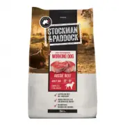 Stockman & Paddock Working Dog Food Aussie Beef 20kg