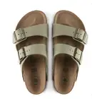 Birkenstock - ARIZONA Earthy Vegan Faded Khaki BirkiBuc