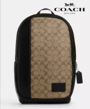 Coach Edge Backpack In Signature Canvas CM040