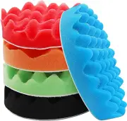 Lasdoloda Buffing Pads and Polishing Pad for Car Polisher, 150mm 6 inch Polis...
