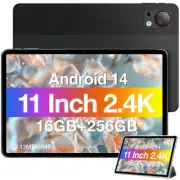 T30S Android Tablet,11 Inch 2.4K Android 14 with 16GB+256GB 1TB Expand,2024 O...