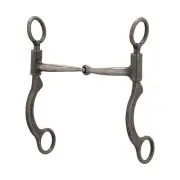 Weaver Leather 61/2" Cheek Sweet Iron Snaffle 5"