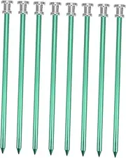 Toyvian 8Pcs Outdoor Tent Stakes Lightweight Ground Nails for Camping Beach and Canopy Use Easy to Connect with Design Portable and Wind Resistant Tent Accessories