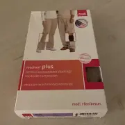 New Mediven Plus 20705 Open Toe Beige 30-40 Size V Compression stocking Right