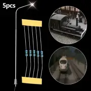 Street-Lamp Model Railway Light Train 20cm 5Pcs Gauge 0-LED Lamp Post Lamppost