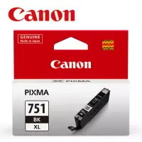 在飛比找博客來優惠-CANON CLI-751XL-BK 原廠相片黑高容量XL墨