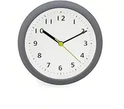 Lancoon Silent Shower Clock with Waterproof, Non-Ticking, Battery Operated with Hook Hole Foldable Stand and PVC Suction Cup for Bathroom Bedroom