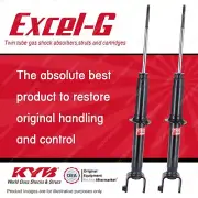2x Rear KYB Excel-G Shock Absorbers for Honda Prelude BA8 BB1 BB2 BB5 BB6 FWD (for: Honda)
