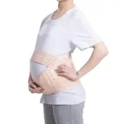 MOMLY Maternity Belly Support Belt, Pregnancy Back Brace for Belly and Back Pain