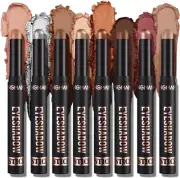 RoseFlower 8 Colors Eyeshadow Shimmer Stick, Highlighter Eye Shadow Stick Set...