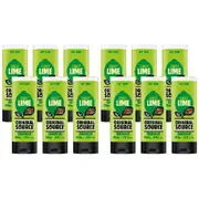 12x Original Source Shower Gel Vegan Natural Body Wash Cleanser Zingy Lime 250ml