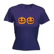 Pumpkins - Funny Novelty Womens T-Shirt T Shirt Tshirt