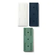 Wall-Mount Plug Fixer Self-Adhesive Power Strip Plug Holder Socket Organizer