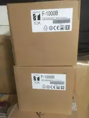 (1) TOA Model: F-1000B Speaker Color (BLACK) NEW