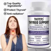 Kelp Plus Iodine 120 Capsules Thyroid Supports Electrolyte Balance